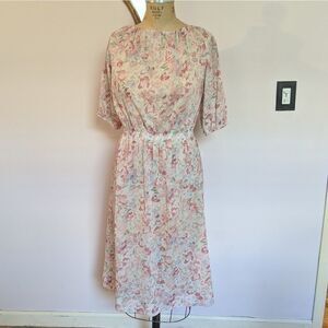 Floral Vintage Dress 